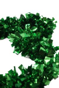 Green Tinsels decoration-St. Patrick’s Day green decoration -PET decorative Garland插图3