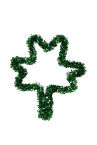 Green Tinsels decoration-St. Patrick’s Day green decoration -PET decorative Garland插图