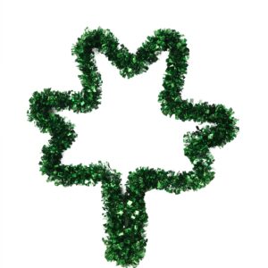 Green Tinsels decoration-St. Patrick's Day green decoration -PET decorative Garland