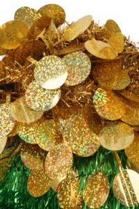 Gold Tinsel Decoration – St. Patrick’s Day & Irish-Themed Celebrations-Leprechaun Treasure Hunts插图3