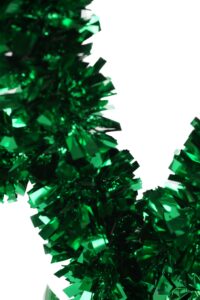 Gold Foil Cactus in Green Tinsel-St. Patrick’s Day Cactus Tabletop Tree插图3