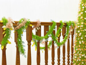 Easter bunny decoration Color Stripes-Festival Madder-Tinsel Strips插图2