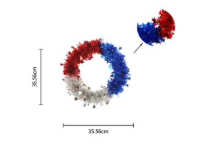 Independence Day Wreath-Patriotic Wreath-HSHH2309115插图1