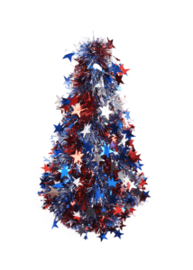table top tree for Independence Day-home depot table top patriotic tree插图1