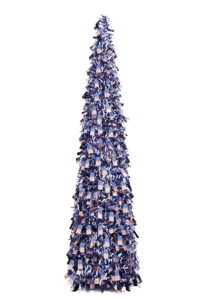 4th of July Patriotic Artificial Tree-Decorations for Party Indoor Outdoor插图