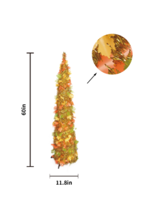 Harvest day pop up tinsel tree-artificial decoration tree-Harvest day tinsels decoration插图1