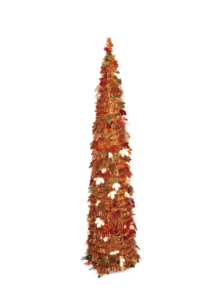 tinsel pop up tree for Harvest day- artificial silk plants trees -HSENLIFE festival decoration插图