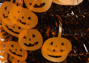 Halloween Trees-Black Tinsel Trees-Pop up Artificial Pencil Trees插图4