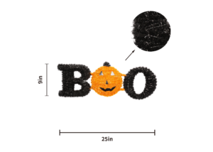 Halloween Pumpkin Tinsel Hanging Decoration-Halloween Festival decoration插图