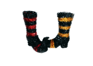 Halloween Decorations-Tinsel Boots Festival decoration-Halloween party tinsels decoration插图1