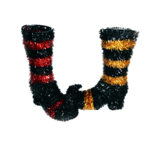 Halloween Decorations-Tinsel Boots Festival decoration-Halloween party tinsels decoration