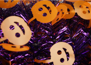 Halloween Trees-Black Tinsel Trees-Pop up Artificial Pencil Trees插图3