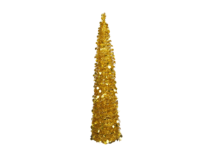 Golden Tinsel Christmas Tree-Artificial tree manufacturers-Christmas Artificial tree OEM插图3