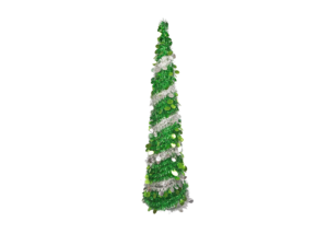 pop up tinsel christmas tree-artificial christmas tree pencil-Two-color Christmas tree插图5