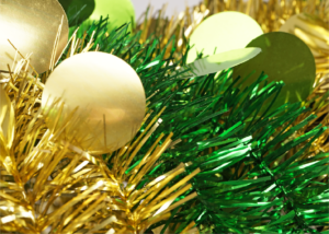 pop up tinsel christmas tree-artificial christmas tree pencil-Two-color Christmas tree插图3