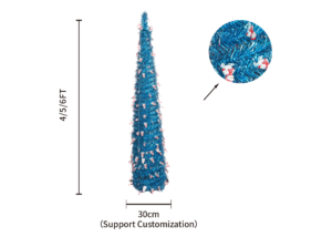 Christmas Pop up trees manufacturers-Artificial tree Factory-artificial small pine trees插图