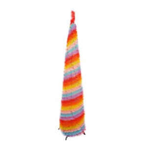 5ft Pop Up Tinsel Tree-Pop-Up Collapsible Pencil Christmas Trees-Christmas Pop up trees OEM