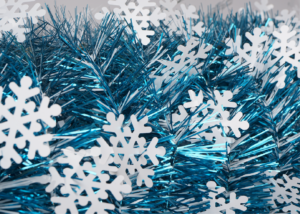 Snowflake Sequin Christmas Trees-Skinny Pencil Tree with snow Sequins-Christmas Artificial tree OEM插图2