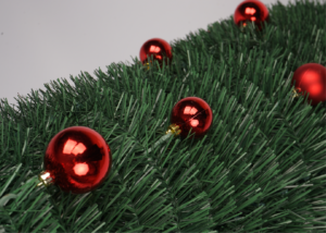 Tinsel Christmas Tree with Christmas Balls-pop up christmas tree outdoor-Christmas party tinsels decoration插图2