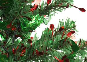 Christmas Tree Solar Lights-Christmas Tree Lights with 4 LED Colors插图2