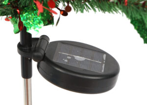 Christmas Tree Solar Lights-Christmas Tree Lights with 4 LED Colors插图3