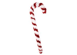 Red and White Tinsel Candy-Tinsel Candy Cane Decor-Party Tinsels Decoration插图1