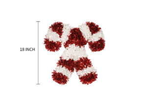 Tinsel Candy Cane Christmas Decoration-Christmas party tinsels decoration插图3