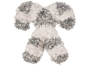 Tinsel Candy Cane Christmas Decoration-Christmas party tinsels decoration插图1