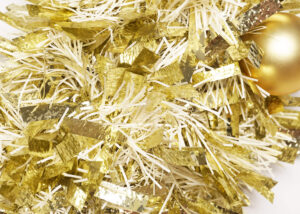 Green spherical decorative wreath-Tinsel garland christmas-Tinsels garland OEM插图4