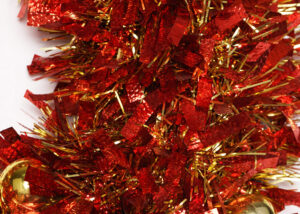 Multi-Colored Wreath-red tinsel wreath- Christmas Tinsels garland Factory插图4