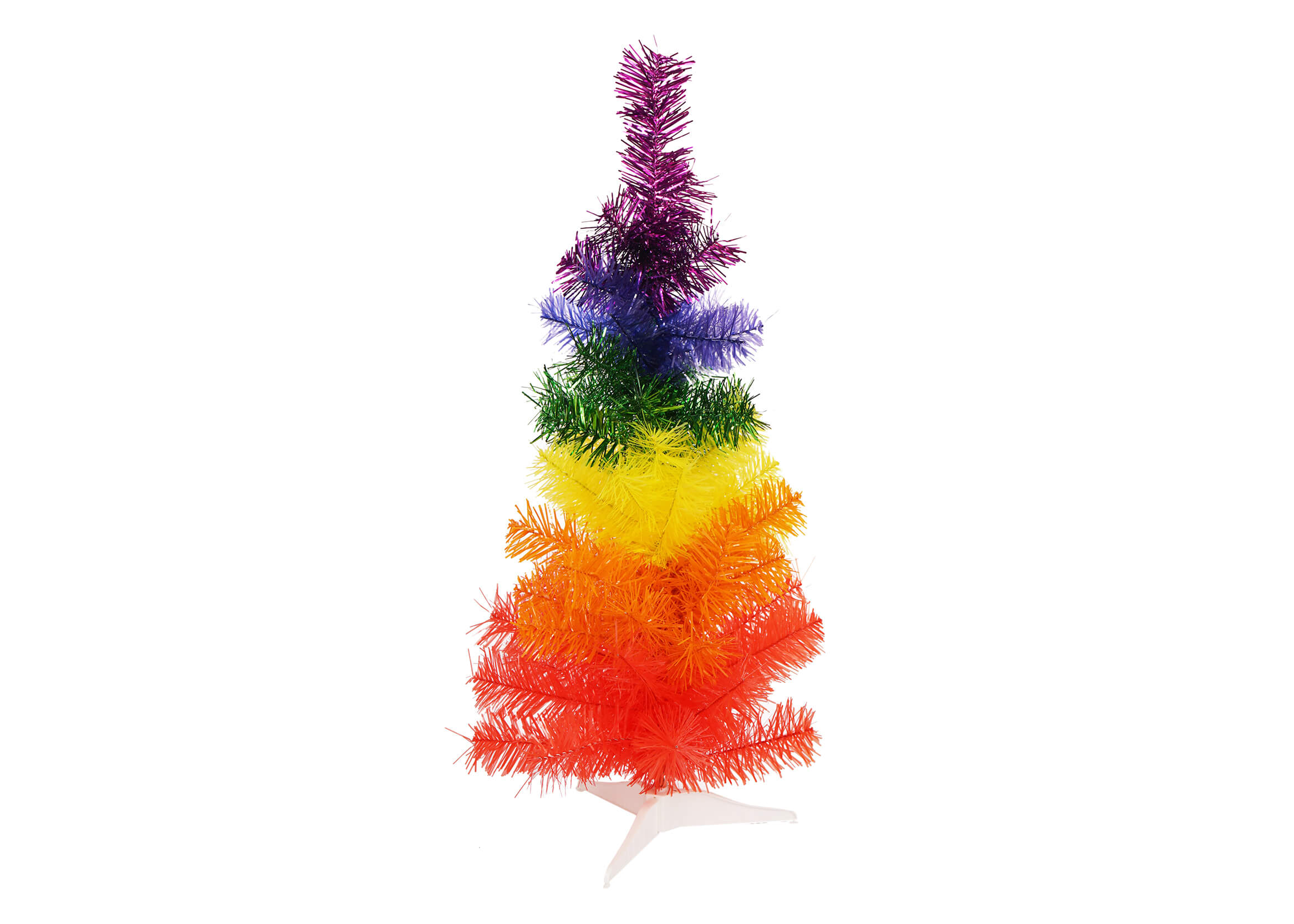 Rainbow Tabletop Tree-decorated table top christmas trees-mini table top christmas tree - Image 4