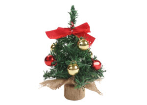 Desktop Xmas Tree Set Decorative-Mini Pine Tree Tabletop Trees-christmas trees for table tops插图1