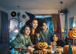 Stripe Tinsel Cane Halloween Decor-Halloween festival decoration插图