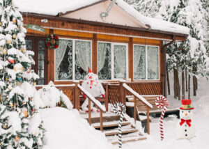 Pop-Up Collapsible Tinsel Snowman-outdoor christmas decor snowman-christmas snowmen decorations插图