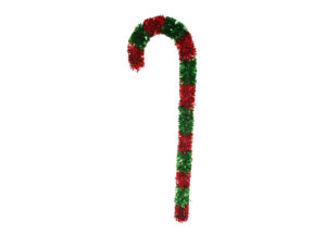 Christmas Candy Cane Decorations-Red Green Jumbo Candy Cane-party tinsels decoration插图