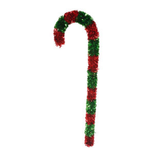 Christmas Candy Cane Decorations-Red Green Jumbo Candy Cane-party tinsels decoration