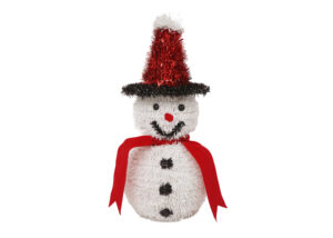 Tinsel Snowman Holiday Decoration-christmas decorations snowman插图2