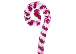 Christmas Candy Cane Decoration-Christmas party tinsels decoration插图