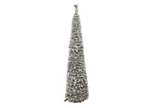 Pop-Up Snow Flocked White Christmas Tree-black artificial tree-Christmas Pop up trees插图1