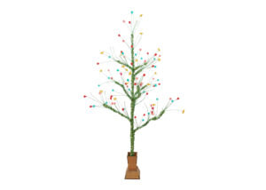 Festive Outdoor Christmas Holiday Decor-Twig Artificial Christmas Tree-Led tree artificial插图