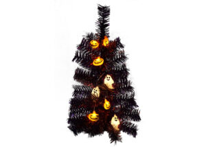 Hallowseve Mini Tree-Pumpkin mini table top tree-Pumpkin lantern Halloween tree插图1