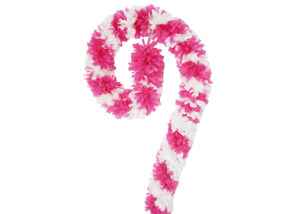 Christmas Candy Tinsel Cane-Yellow and White Tinsel Giant Candy Cane插图5