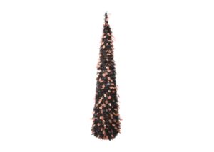 5′ Pop-Up Artificial Tree-HalloweenTinsel Tree-Halloween Festival decoration OEM插图5