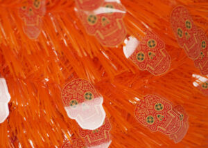 5′ Pop-Up Artificial Tree-HalloweenTinsel Tree-Halloween Festival decoration OEM插图2