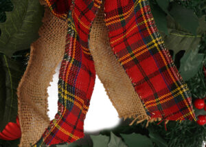 Christmas tinsel garland-Santa Claus Christmas Wreath-Christmas Tinsels wreaths OEM插图3