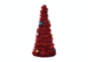 Table top christmas trees-Christmas balls table top tree-Christmas party tinsels decoration插图3