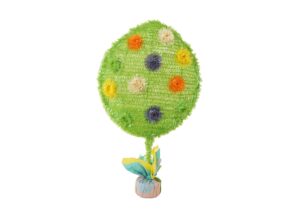 Tinsel Easter Egg Tabletop Centerpiece Decoration-Easter festival decoration-HSENLIFE插图1