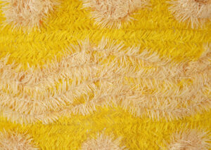 Easter Tinsel Egg Decoration-Fancy Easter Tinsel Eggs-Yellow Easter Tinsel Egg插图4