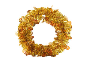 Pumpkin Maple Leaf Wreath-tinsel garland wreath-tinsel garland decor插图2