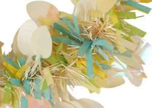 Easter tinsels garland-Outdoor Easter tinsel garland-Easter festival decoration插图3
